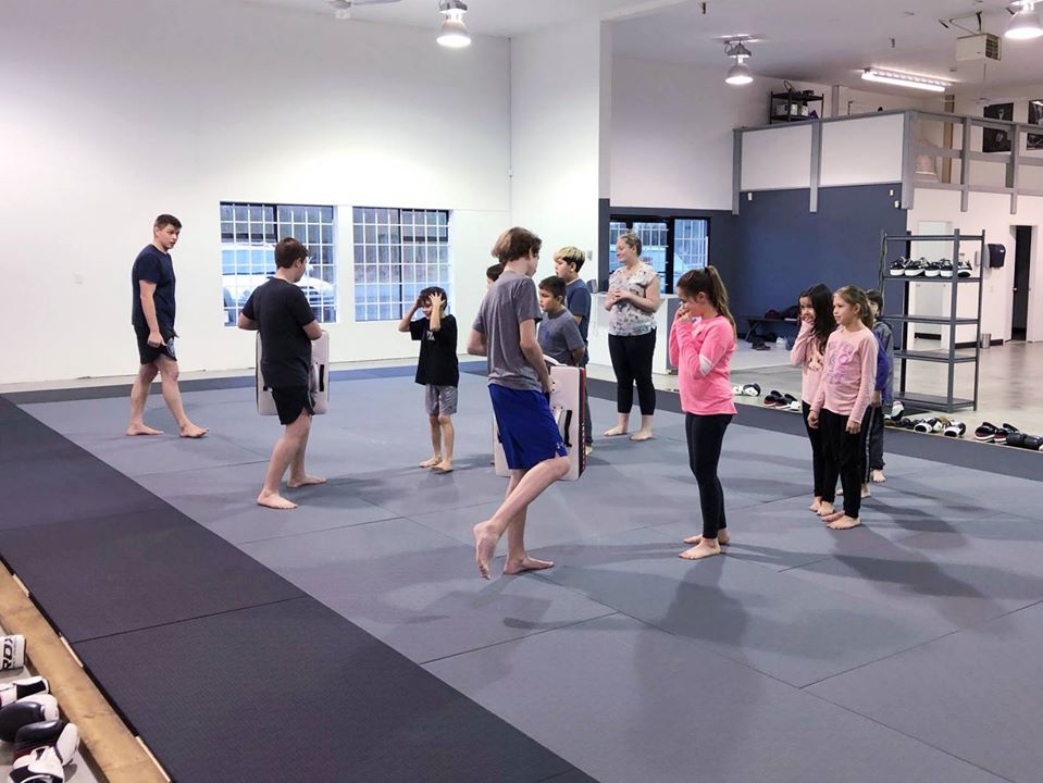 Pad-work with Wei Wai Kum Youth Group